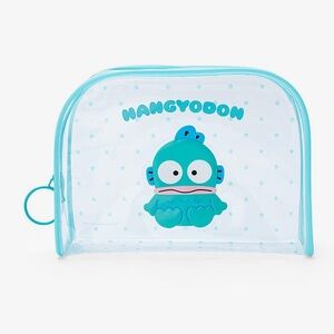 ✅Sanrio Hangyodong Clear Travel Pouch with Stars